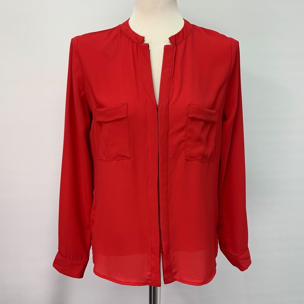 Ro & De Nordstrom Rack Women's Top Small Red NWT
